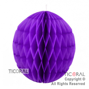 ADORNO R225 REDONDO VIOLETA GRANDE 25 CM x 1